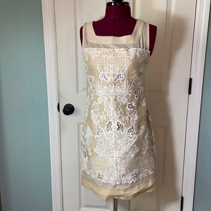Rare scervino street cotton embroidered dress